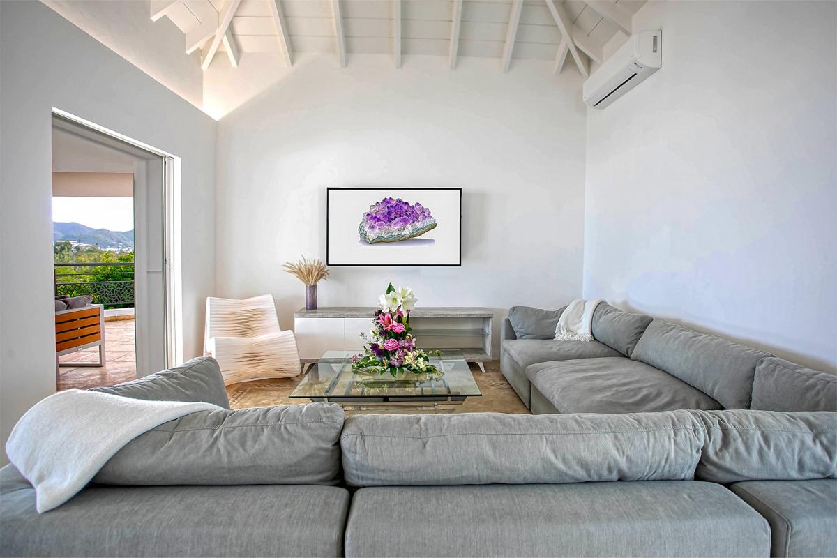 Villa rental in St Martin - Living room